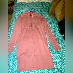 Athleta women’s cozy karma sweatshirt dress size XL